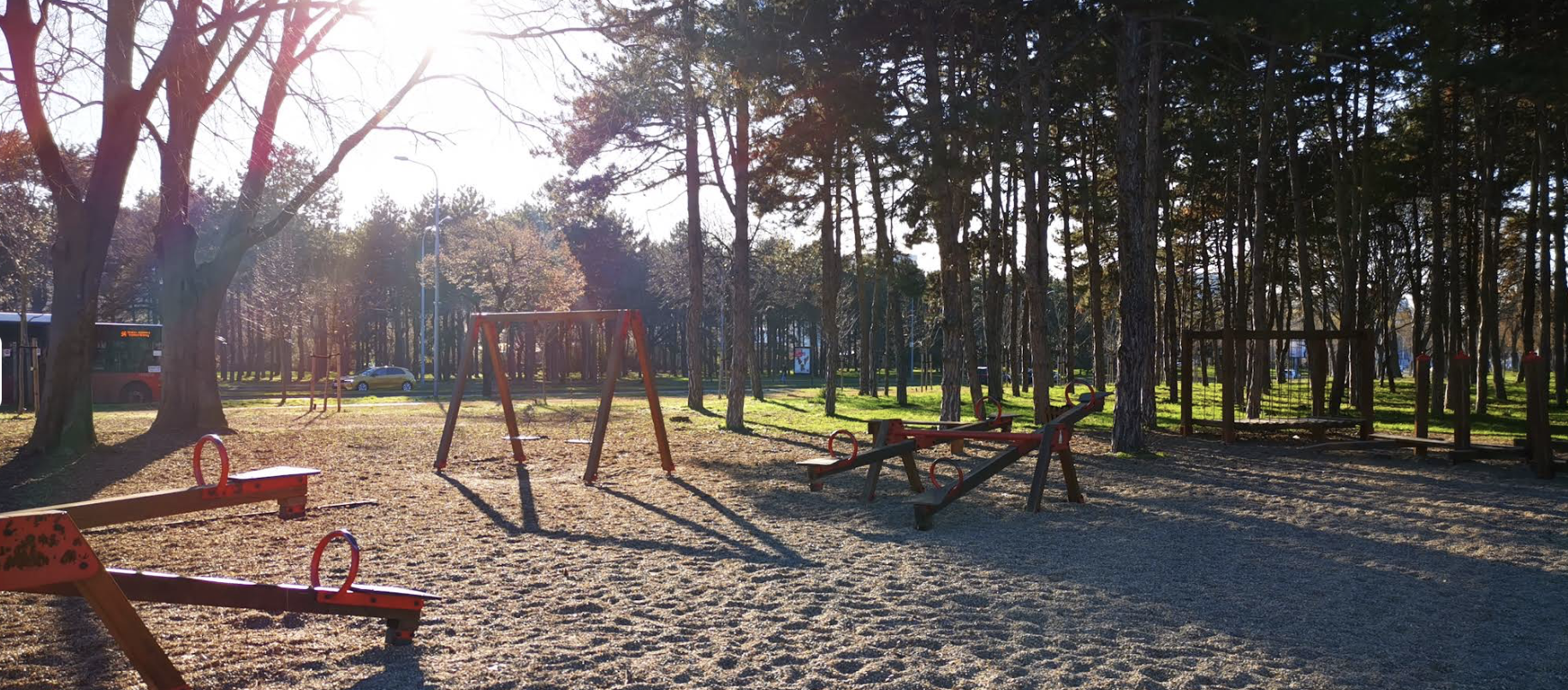 Dečje igralište na Bulevaru Nikole TesleChildren's Playground Ušće