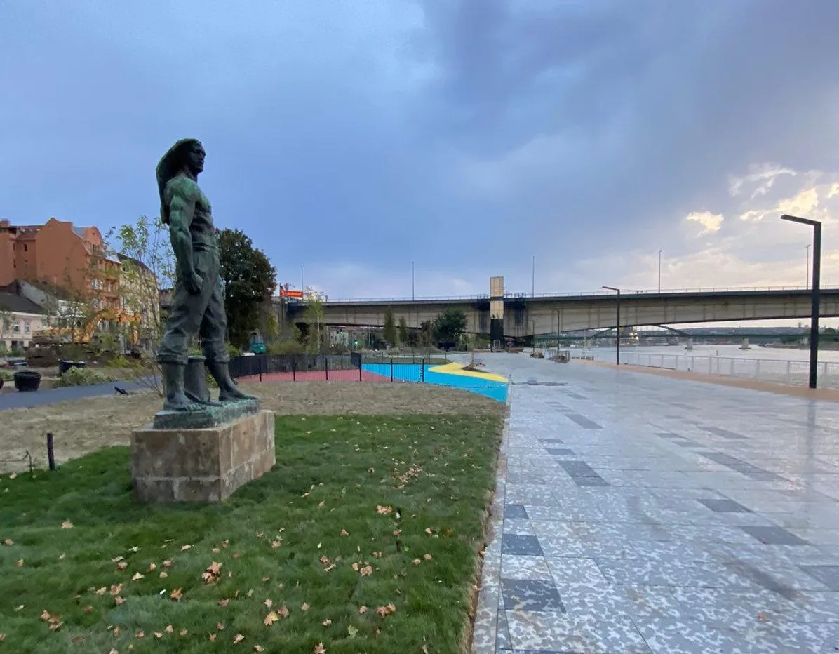 Dečji parkić na Savskom keju